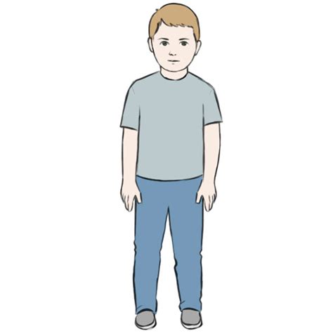 How To Draw A Boy Body Easy This Is Another Basic Drawing Lesson