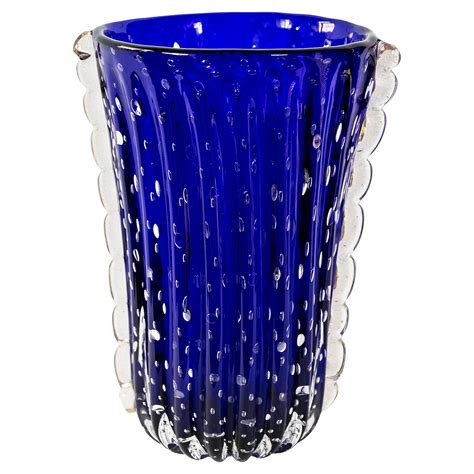 Studio Made Murano Glass Vase For Sale At 1stdibs