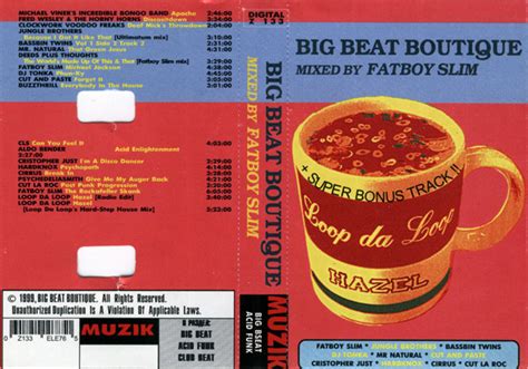 Fatboy Slim On The Floor At The Boutique 1999 Cassette Discogs