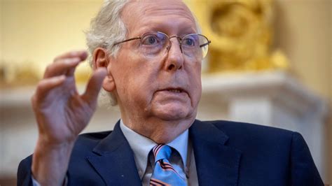 Mitch Mcconnell Standing Apart In A Changing Gop Digs In On His