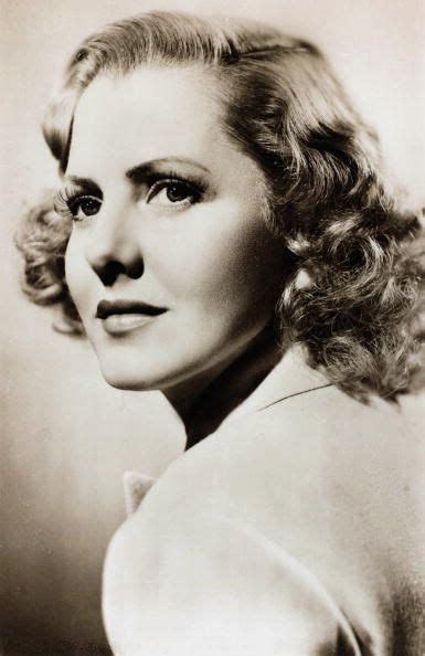 Circa 1930s American Actress Jean Arthur Famous As A Comedienne With A