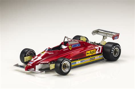 This ferrari 126ck was the car. GP Replicas Ferrari 126 C2 1982 (Pre-order), Gilles Villeneuve, 1:18 racing | GP19A