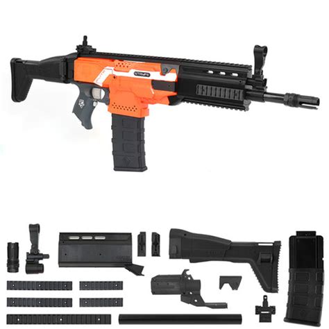 Worker FN Scar Kit For Nerf Stryfe AK Blaster MOD