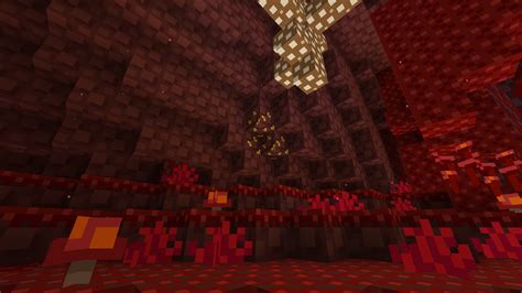 A Glimpse Of Nether Gold Ore In My Texture Pack Rminecraft