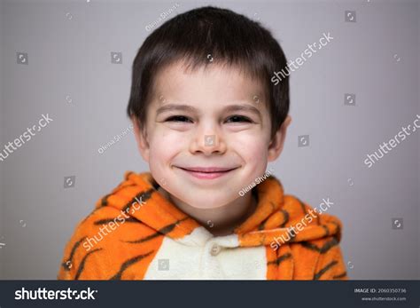 Portrait Smiling Preschool Boy Studio Stock Photo 2060350736 Shutterstock