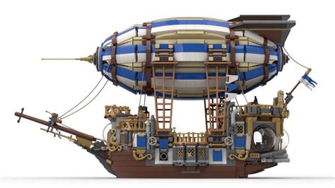 Lego Ideas Project Steampunk Airship Maakt Kans Op Commerciële Release