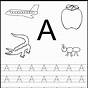 Handwriting Printable Preschool Worksheets Tracing Letters