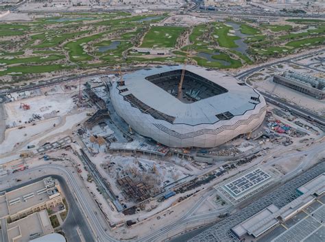 Sports Memorabilia World Cup 2022 Qatar Stadiums Information Postcard