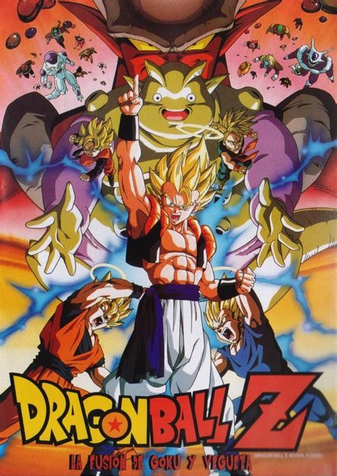 The goku and vegeta fusion form gogeta appeared first in this movie convincing series creator akira toriyama to develop the new potara fusion form vegerot for when they fused in the manga. Dragon Ball Z La Fusion De Goku Y Vegeta Pelicula Dvd ...