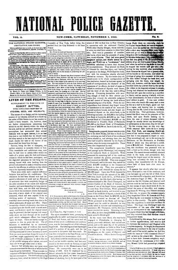 The National Police Gazette V001n0008 [1845 11 01] Free Download Borrow And Streaming