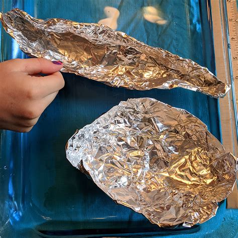 Aluminum Foil Boats Doing Fun Science At Home During School Closures