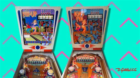 King Pin Pin Up 1973 Pinball Machine By D Gottlieb And Co