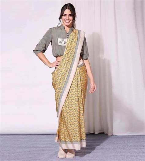 Discover More Than 81 Saree With Crop Top Style Latest Noithatsivn
