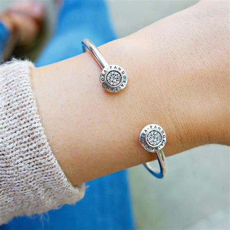 Crazy In Love With This Pandora Cuff Just The Right Amount Of Bling To