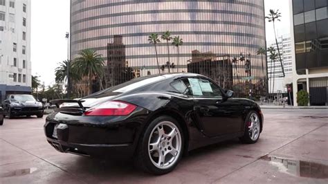 2008 Porsche Cayman S 6 Speed Black 19 Inch Carrera S In Beverly Hills