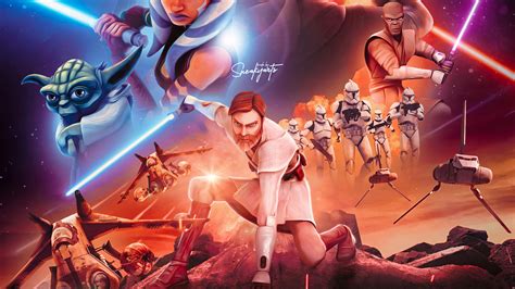 1280x720 Star Wars The Clone Wars 4k 720p Hd 4k Wallpapers Images