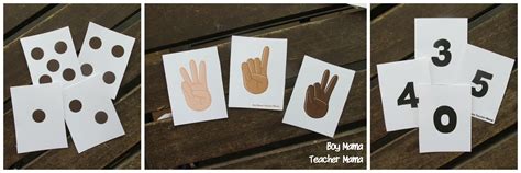 Teacher Mama Finger Counting Memory Game For Subitizing After School