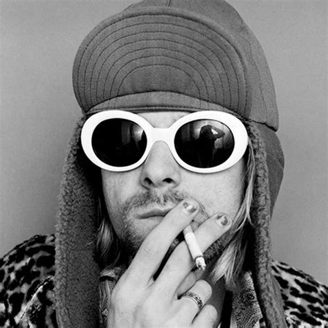Kurt Cobain Eyewear Clout Goggles Retro Vintage Oval Round Sunglass