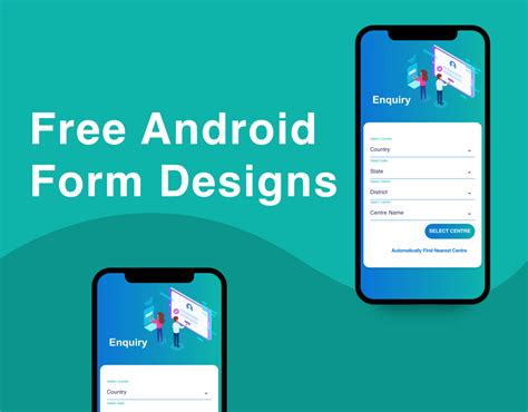 Free Android Form Designs With Xml Code Android Design Coding Apps