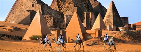 Ancient Nubian Pyramids In Sudan Africa Sola Rey