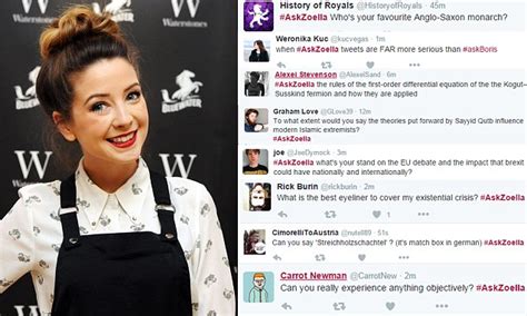 Trolls Tease Zoella With Tricky Questions As Askzoella Trends On