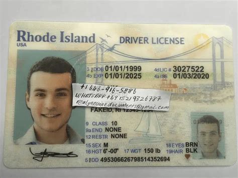 Buy Rhode Island Driver License And Id Card 2022