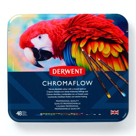 Buy Derwent Chromaflow Pencil Tin Set