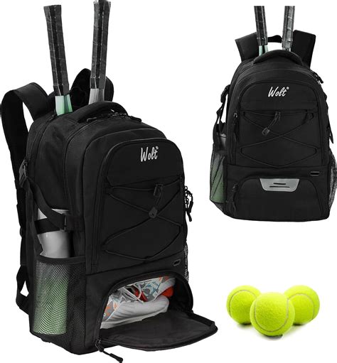 WOLT Tennis Backpack Tennis Bag For Men Women Large Tennis Racket