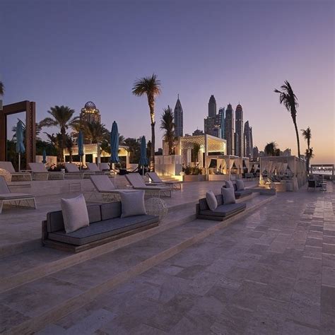 Drift Beach Dubai One And Only Royal Mirage Hotel Sunset Views Dubai