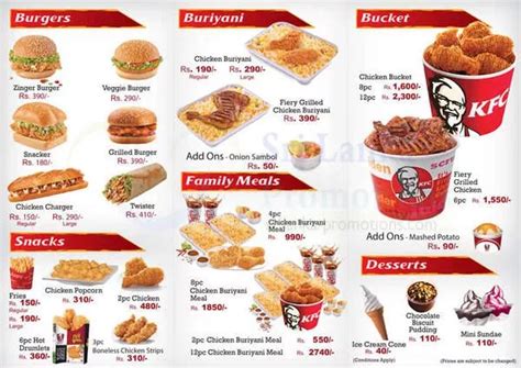 KFC Menu Price Philippines 2023 Updated In September
