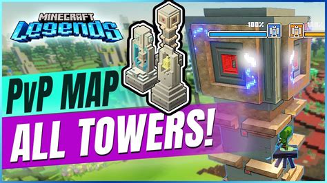 Complete Guide To All Towers In Minecraft Legends With Gameplay And Tips