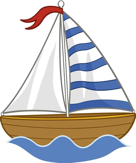 Boat Clipart Cartoon Sail Boat Png Free Transparent Clipart Images