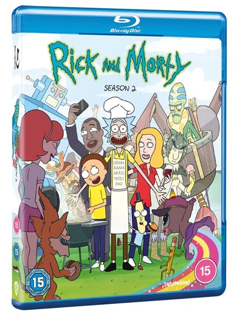 Rick And Morty Season Blu Ray Digital Copy Steelbook