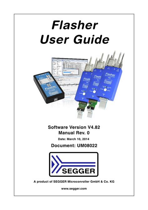 PDF Flasher ARM User Guide Farnell Element User Guide UM SEGGER