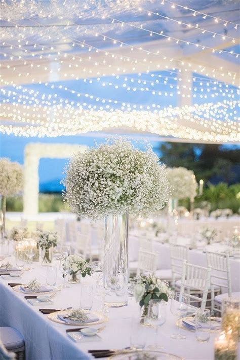 20 Budget Friendly Babys Breath Wedding Centerpieces Hmp