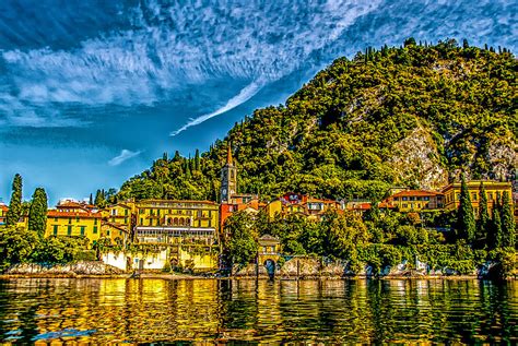 Varenna On Lake Como Italy Photograph By Lev Kaytsner Fine Art America