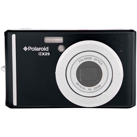 Polaroid Ie X29 Digital Camera Black Iex29 Blk Box Pr Bandh