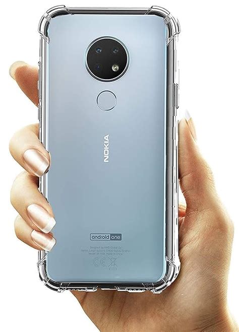 Ankirant Back Case Cover For Nokia 62 Transparent