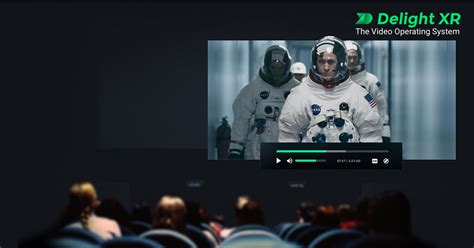 Virtual Cinema Showcase 2d Videos In A Virtual Room Delight Xr