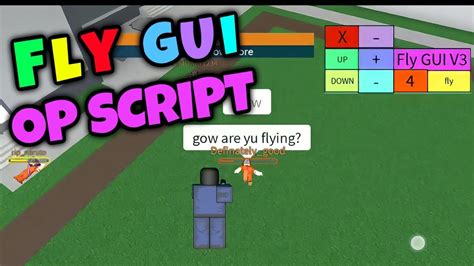 Super Op Script Fe Fly Gui V3 Arceus Móvil Scripts Youtube