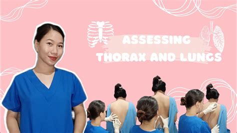 Assessing Thorax And Lungs Youtube
