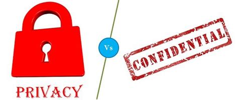 Difference Between Privacy And Confidentiality With Comparison Chart