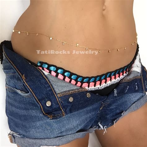 Flirty Shaker Belly Chain Tatirocks Jewelry