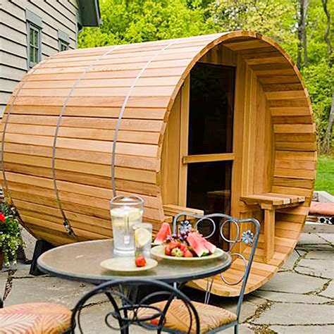 Barrel Sauna Outdoor And Indoor Home Sauna Kit Almost Heaven Sauna