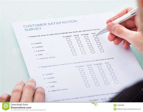 Person S Hand Filling Form Stock Photo Image Of Document
