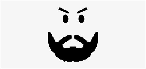 Daring Beard Face Roblox Png Cool Free Transparent Png Download