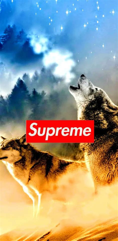 Supreme Wolf Wallpaper By Eking1897 Download On Zedge 7b9d