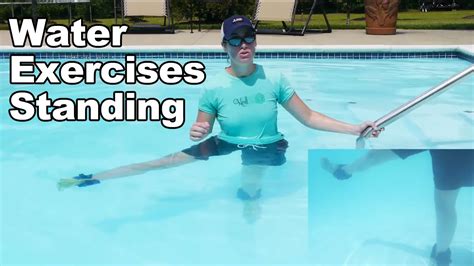 Water Exercise Standing Aquatic Therapy Ask Doctor Jo Youtube