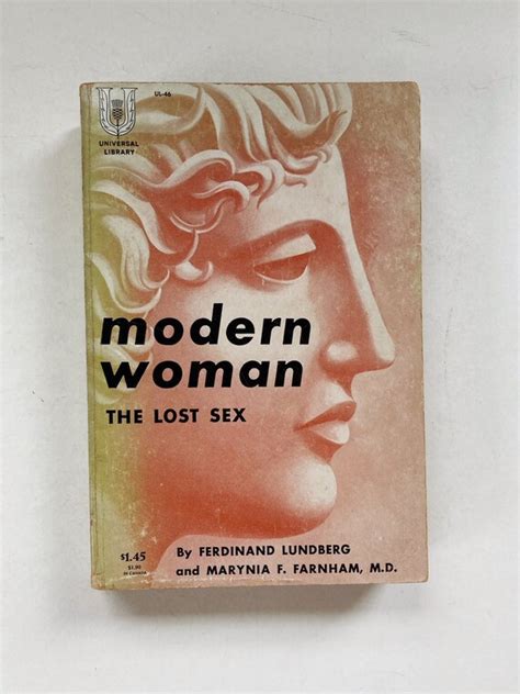 Modern Woman The Lost Sex By Ferdinand Lundberg And Marynia Etsy