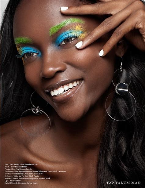 Vibrant Mood For Tantalum Magazine On Behance Makeup Photography Model